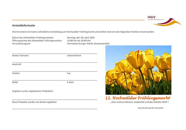 Anmeldeformular - Download als PDF Anmeldeformular - Download als PDF